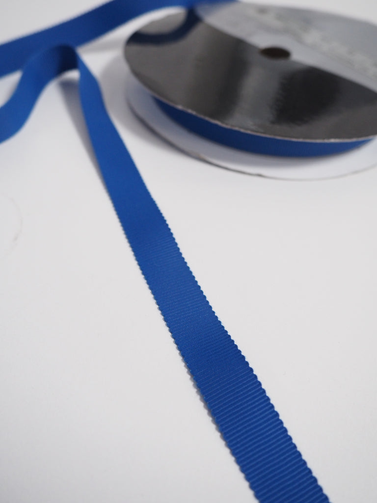 Shindo Cobalt Grosgrain Ribbon 15mm