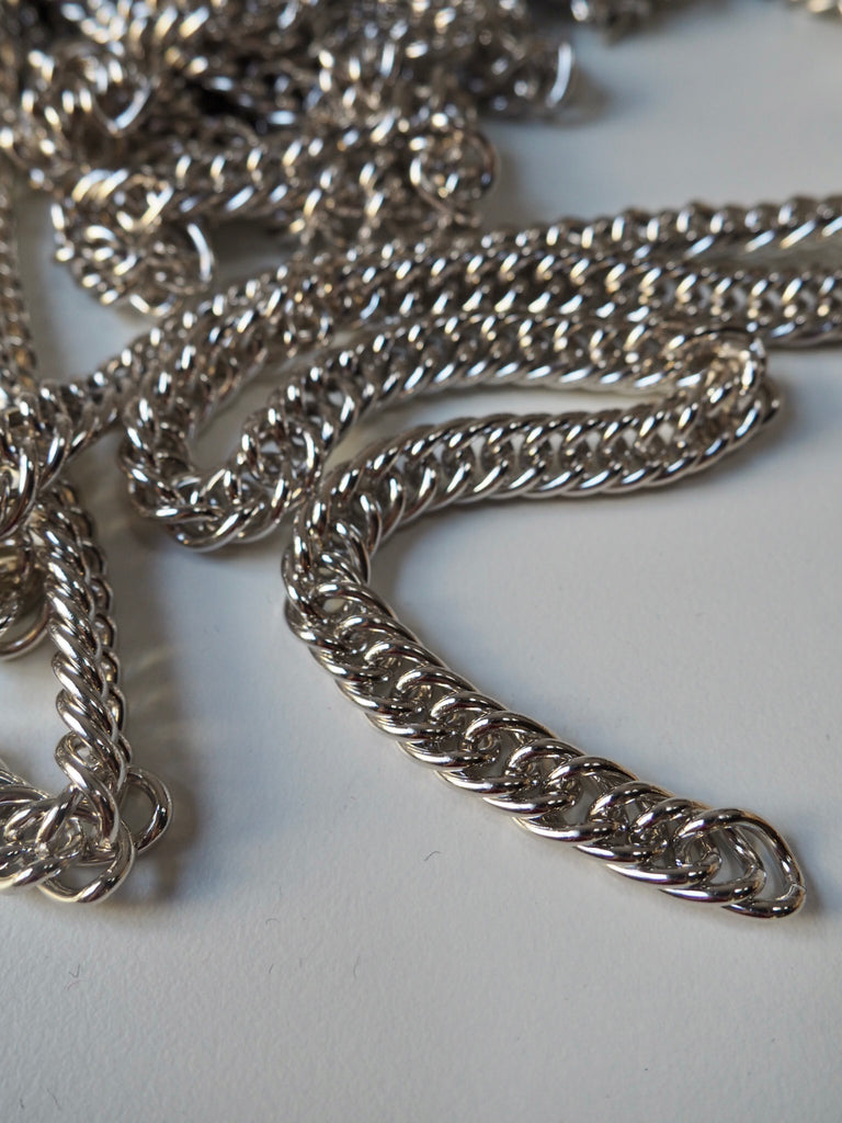 Silver Metal Chain 9mm
