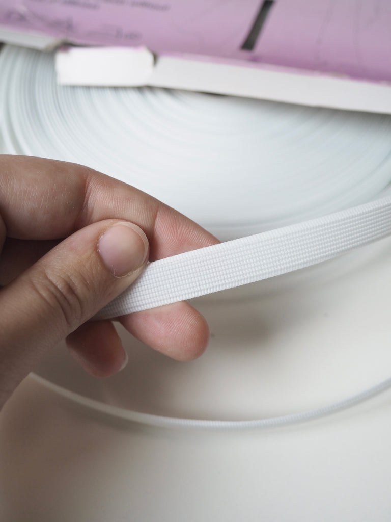 White Polyester Boning 12mm