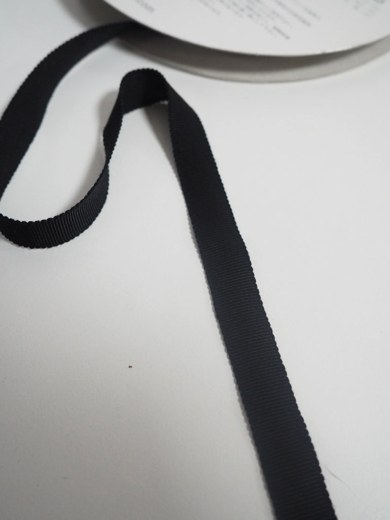 Shindo Black Grosgrain Ribbon 12mm