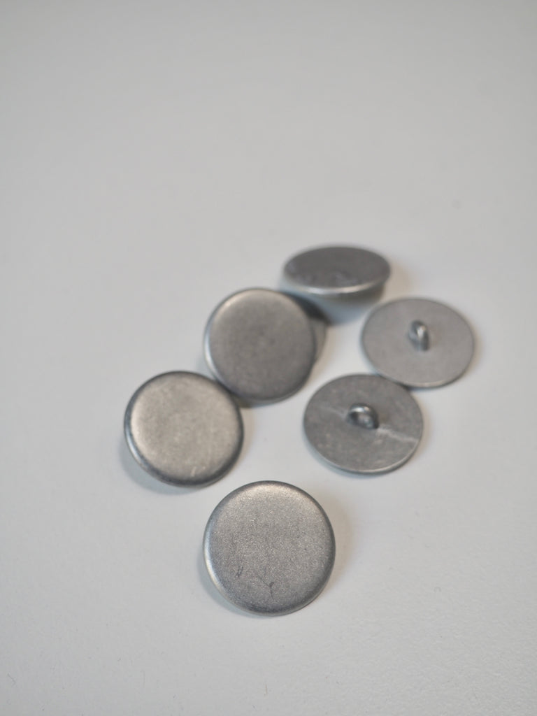Silver Metal Shank Buttons 20mm/32L