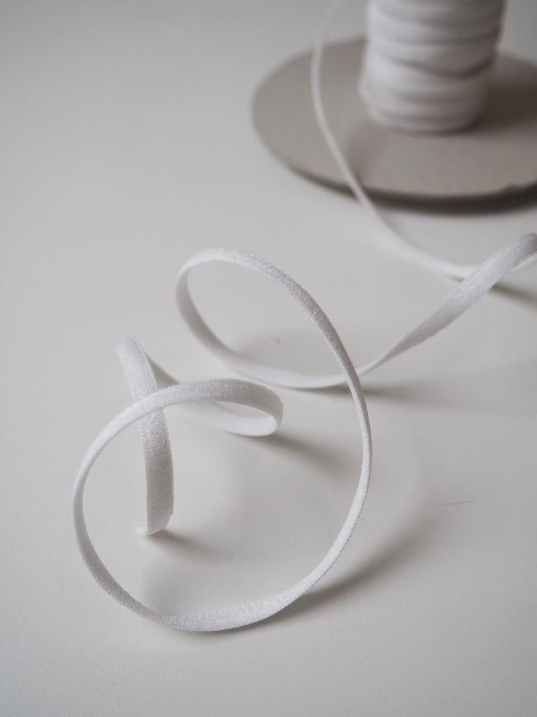 White Elastic Cording 5mm