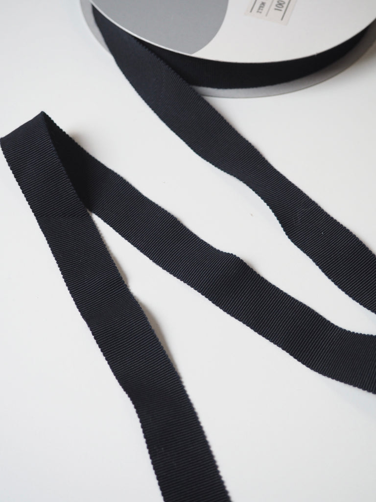 Shindo Midnight Grosgrain Ribbon 18mm