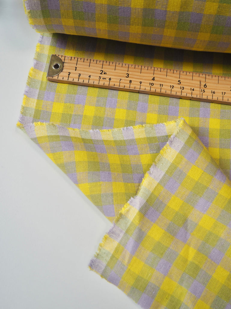 Zest Gingham Linen