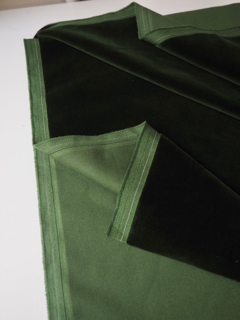 Juniper Cotton Velvet