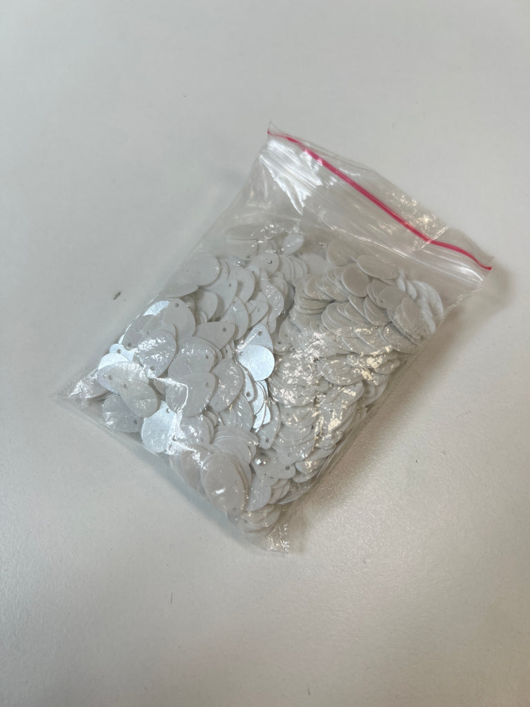 White Sequins 28g