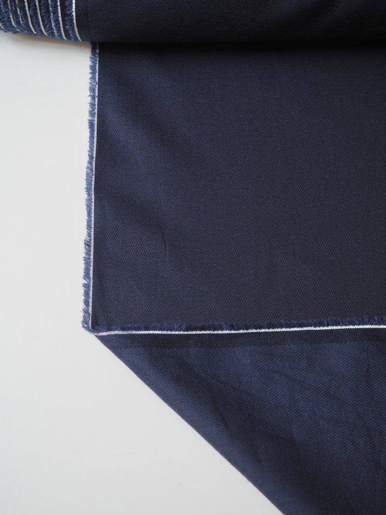 Indigo Viscose Twill