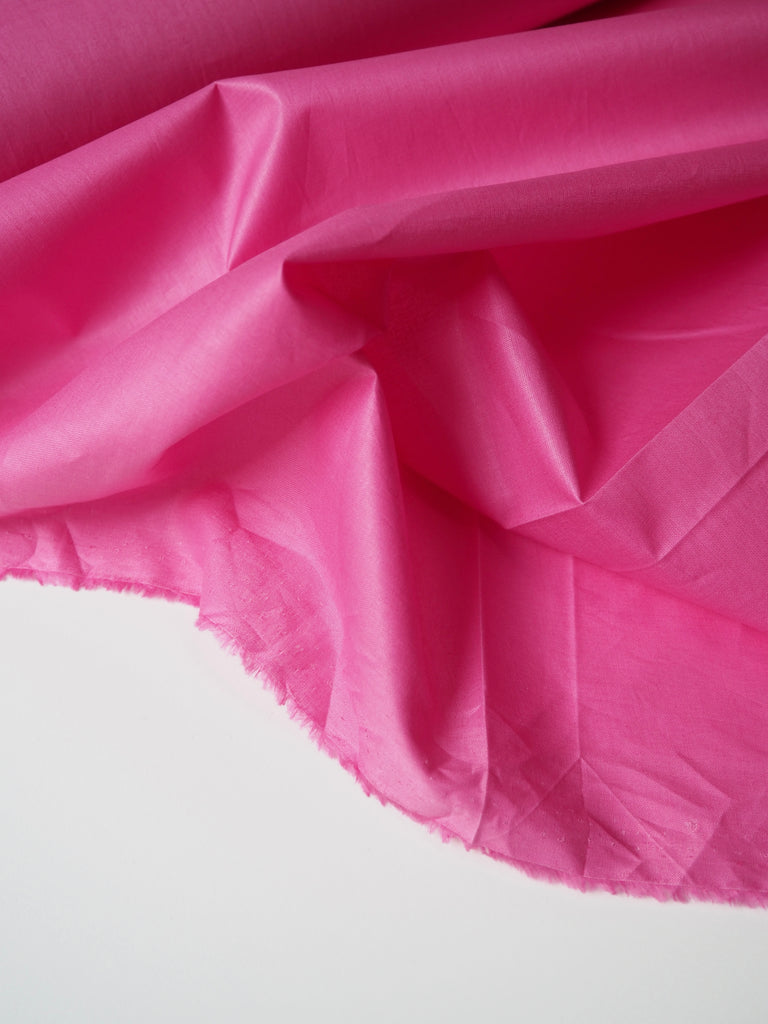 Pink Sateen Cotton Lawn