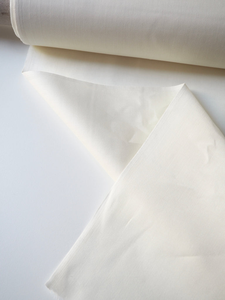 Ivory Cotton Sateen