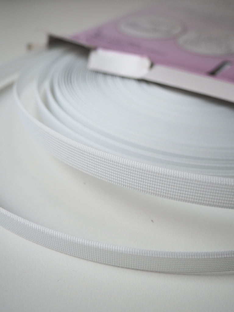 White Polyester Boning 12mm