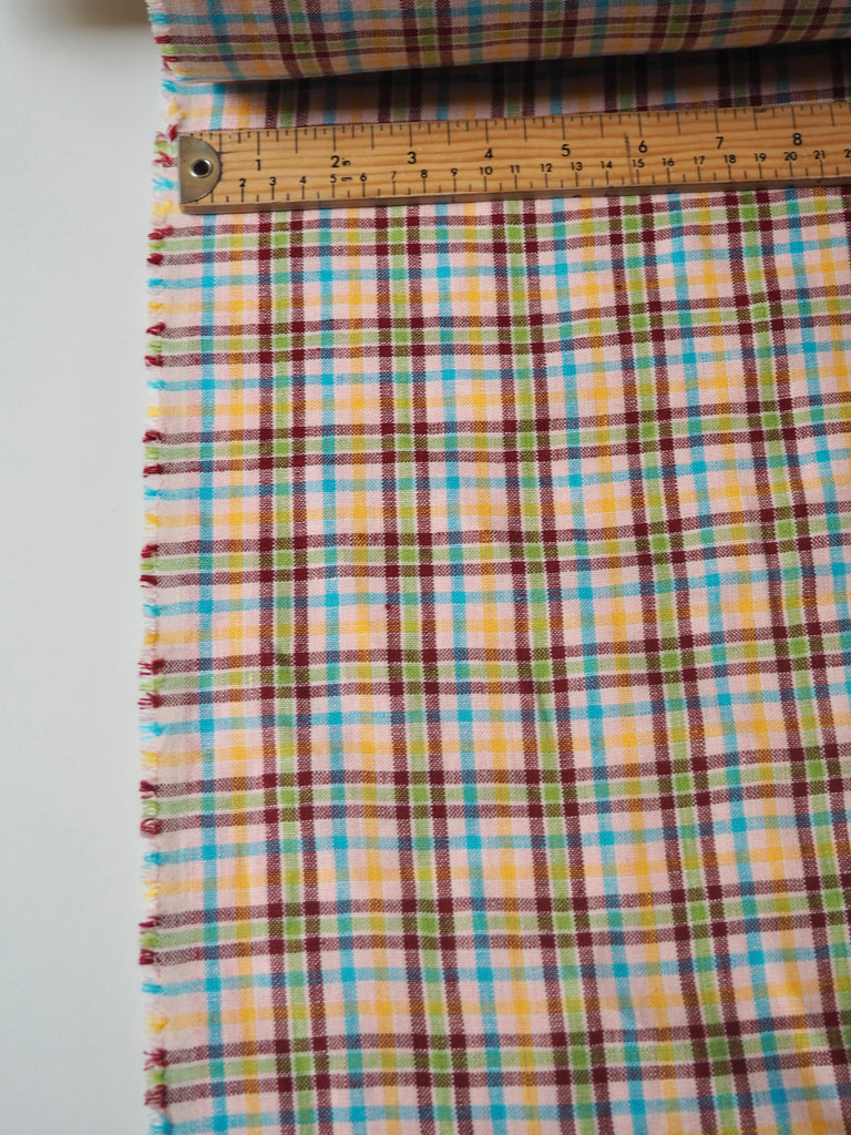 Summertime Plaid Linen