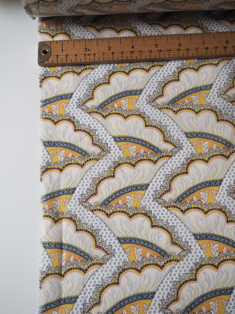 Liberty Yellow Cecil Tana Cotton Lawn