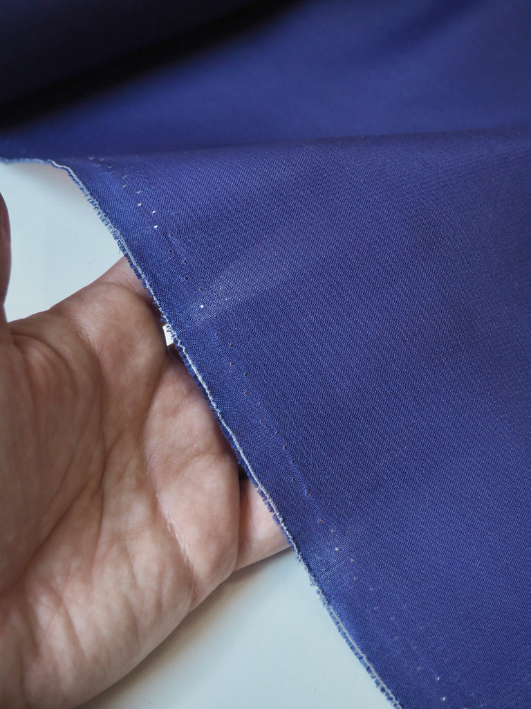 Purple Heavy Silk Organza