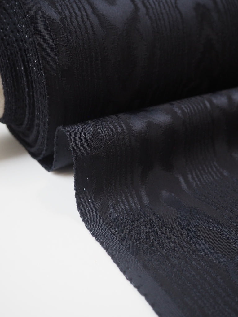 Midnight Nylon Moiré