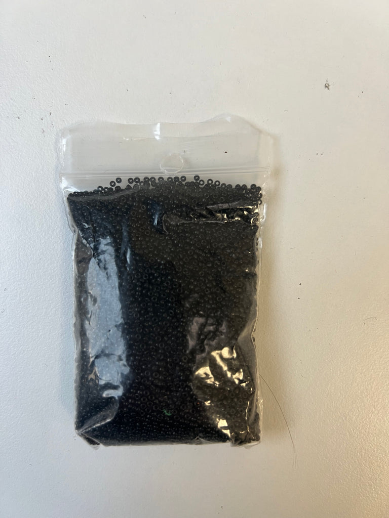 Small Black Beads 50g