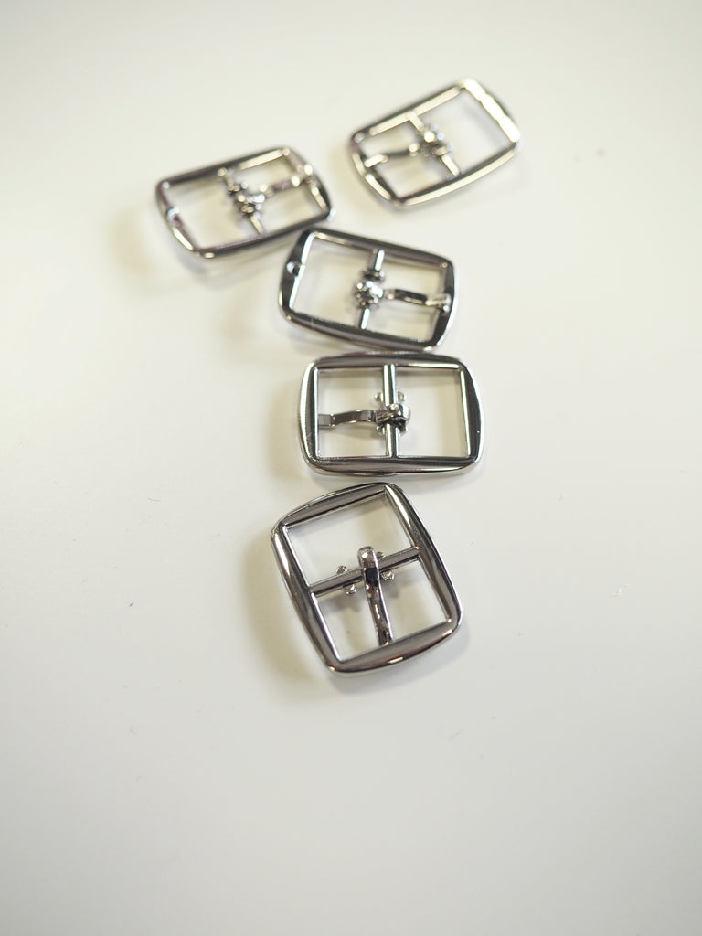 Silver Buckle 22mm