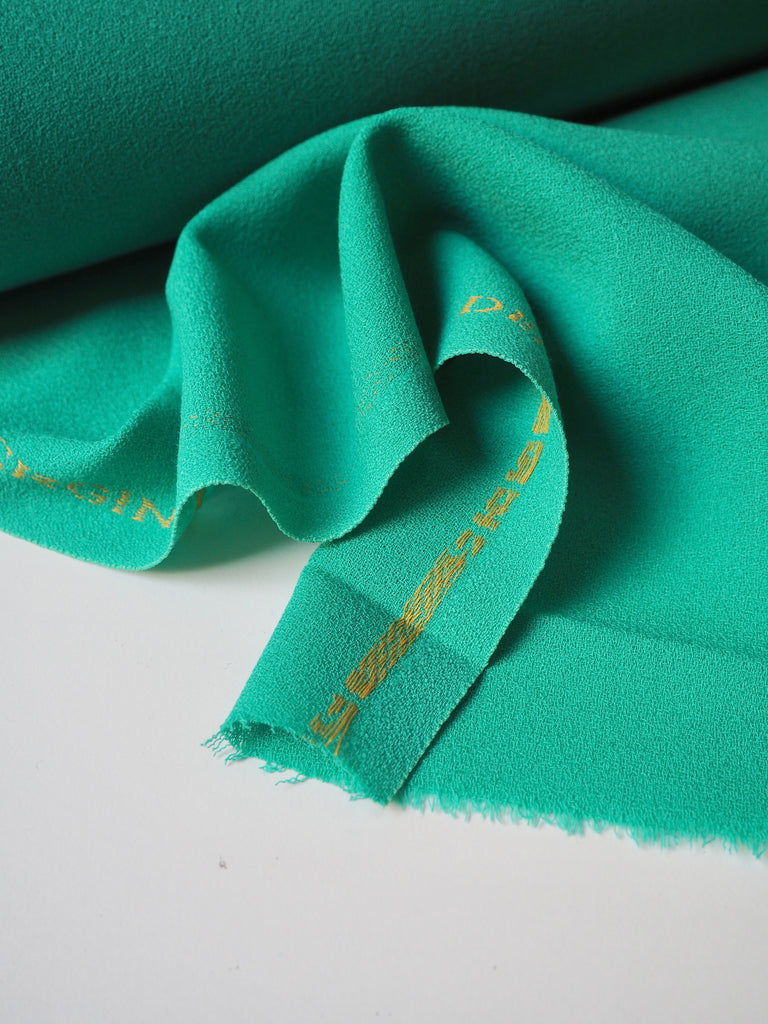 Jade Wool Crepe