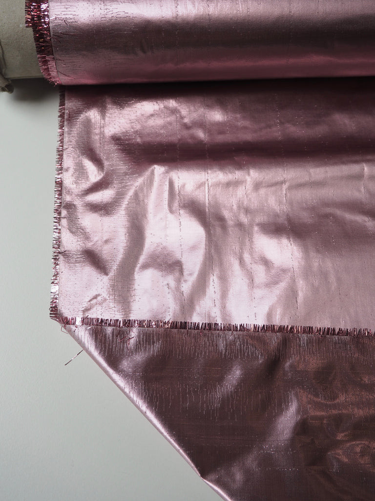 Pink Lamé Taffeta