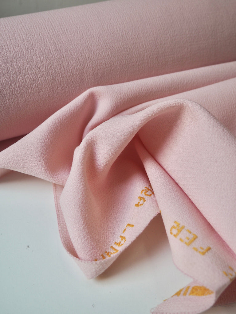 Ballet Pink Double Wool Crepe