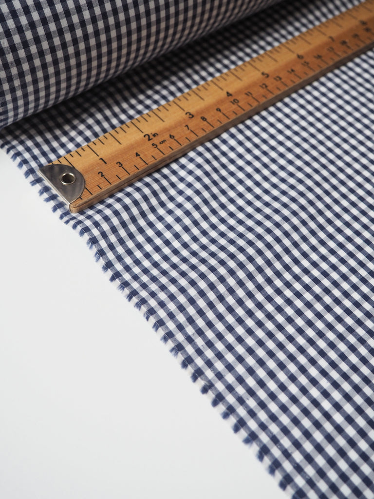 Blue Cotton Gingham