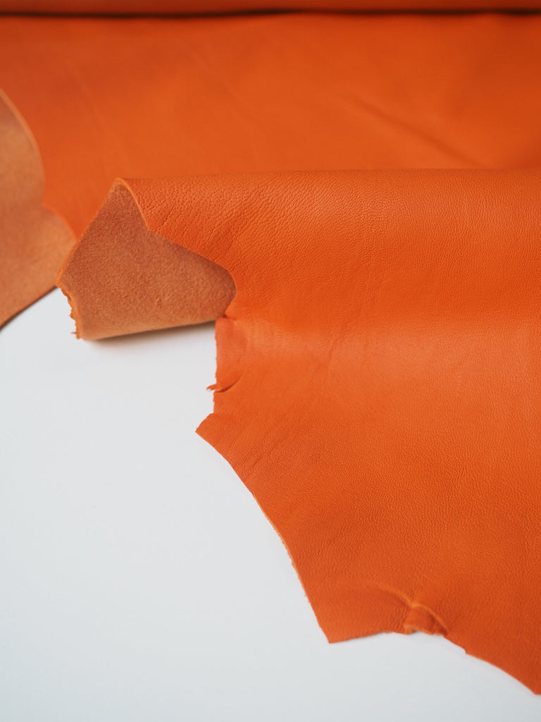 Orange Calfskin