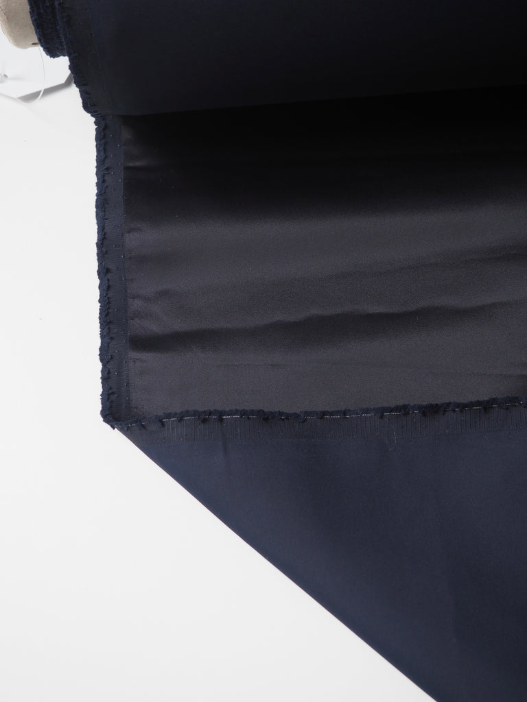 Navy Sateen Nylon