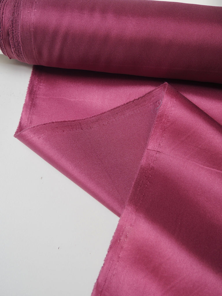 Dusty Pink Stretch Acetate Satin Twill Lining