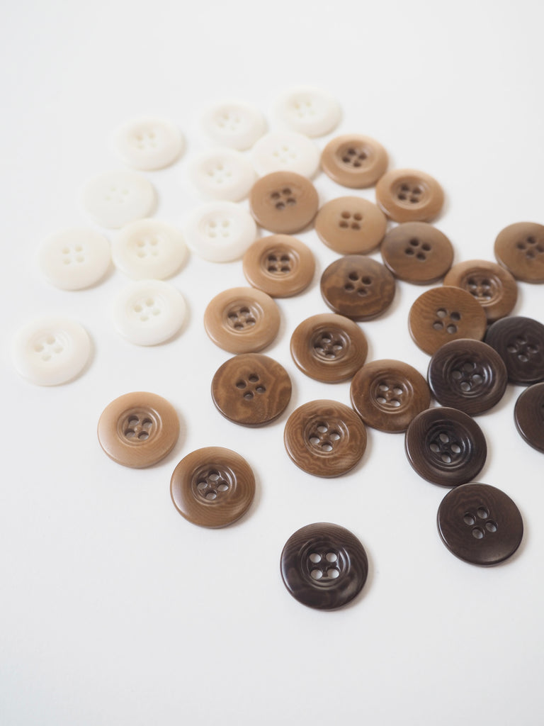 FOLK Target Corozo Buttons 15mm/24L