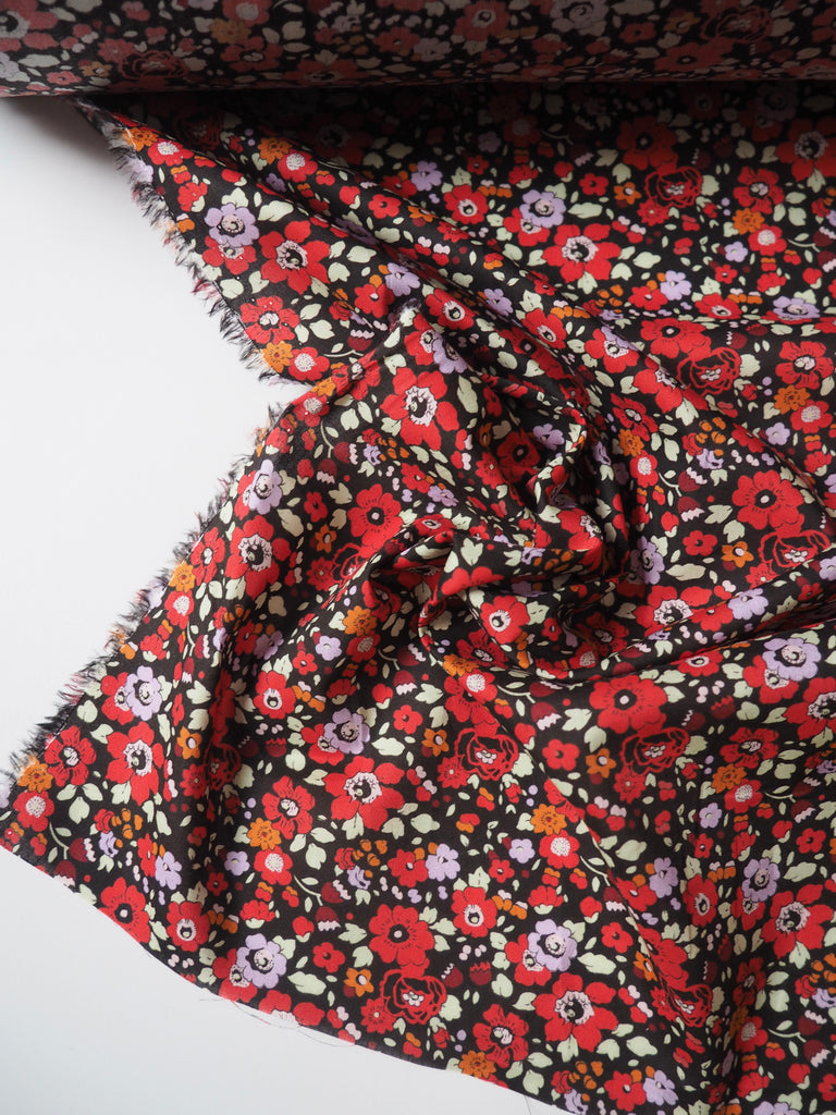 Liberty Red Betsy Tana Cotton Lawn