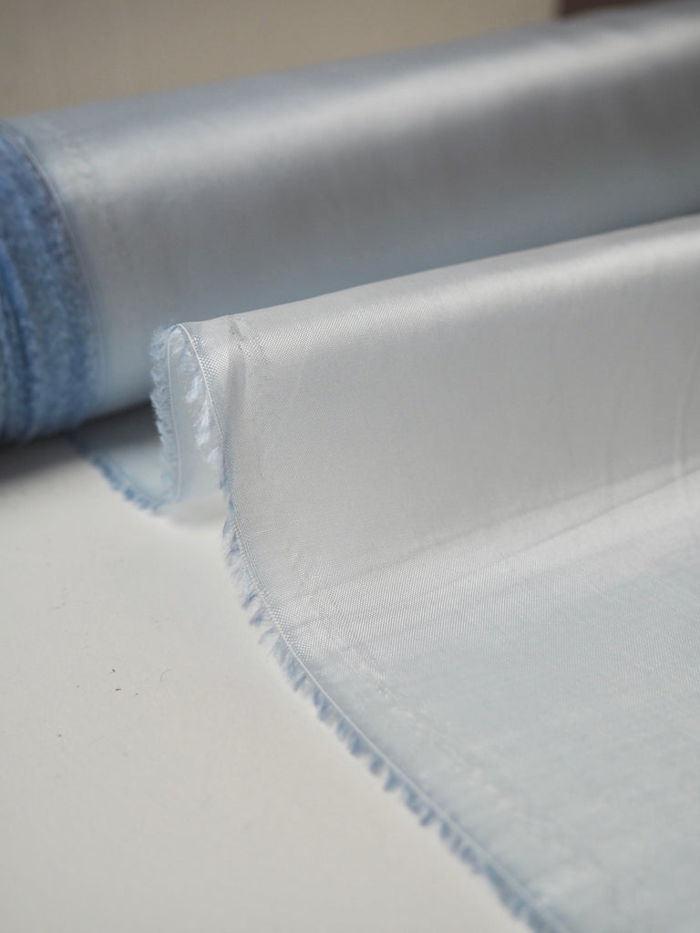 Pale Blue Light Viscose Satin Lining