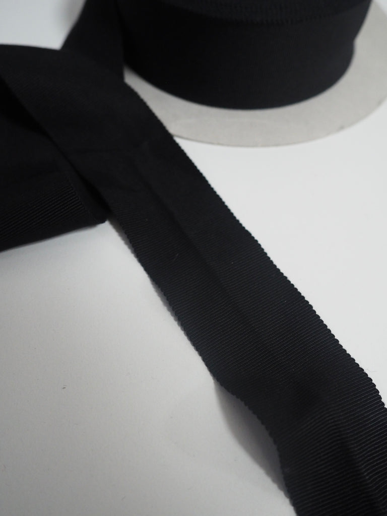 Shindo Black Grosgrain Ribbon 30mm