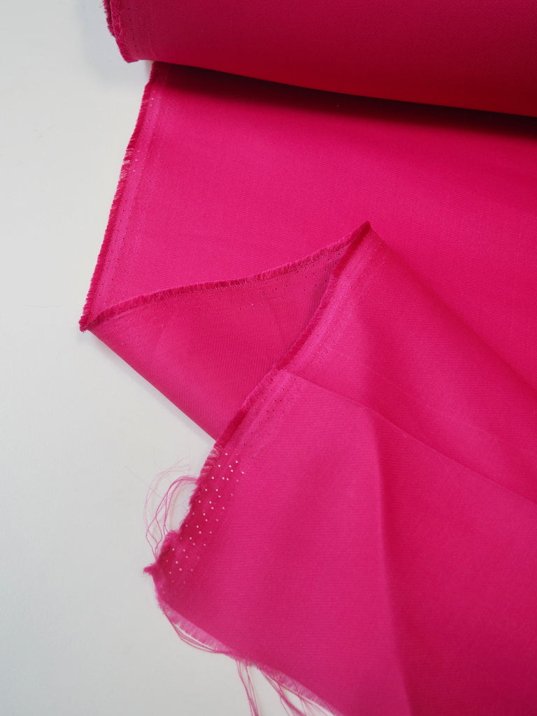 Hot Pink Silk Gazar