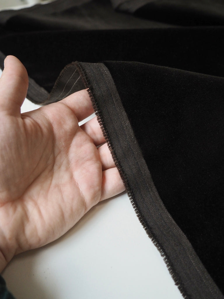 Espresso Cotton Velvet