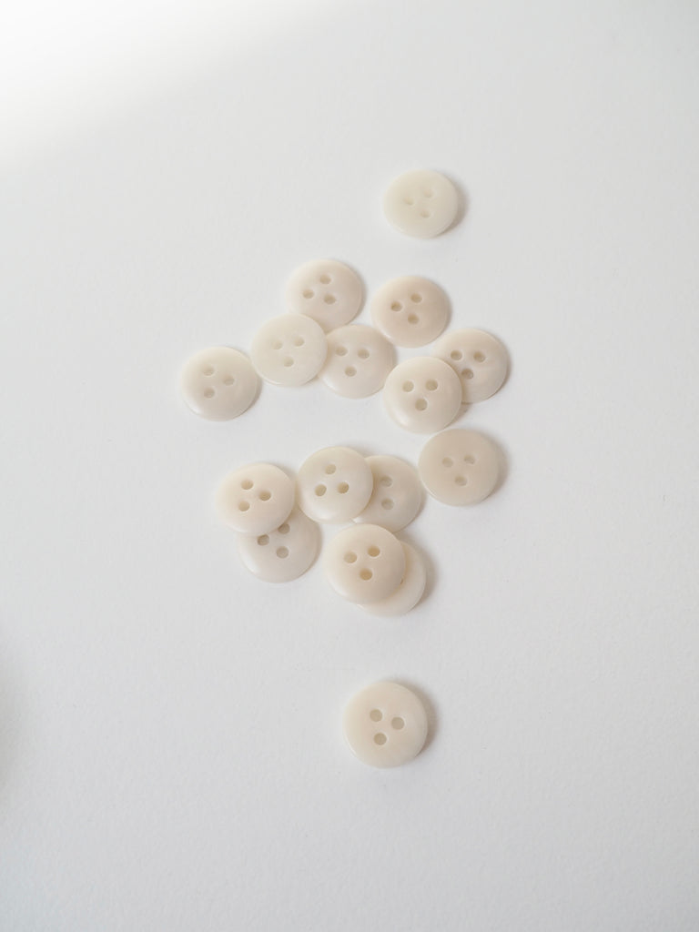 Bone Domed Corozo Buttons 10mm/16L