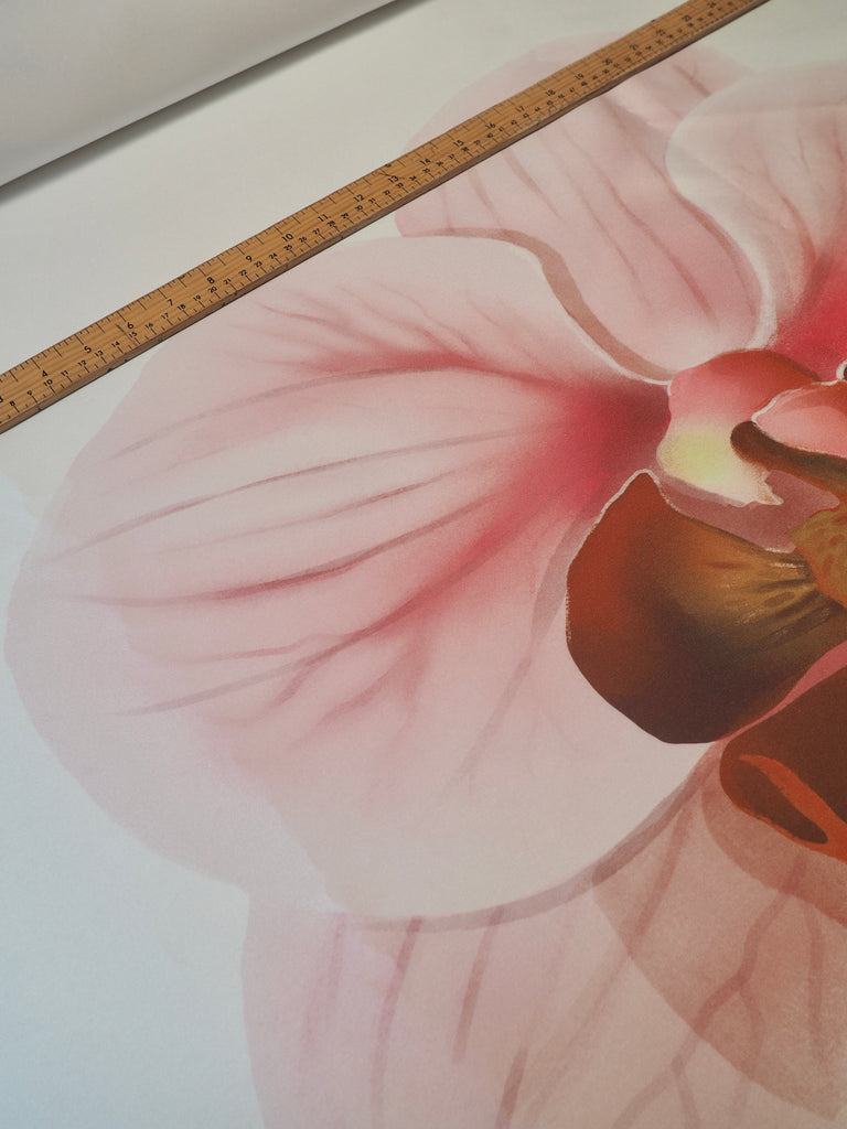 Floral Satin Twill Panels