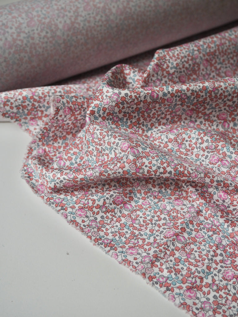 Liberty Pink Ditsy Bloom Cotton Twill