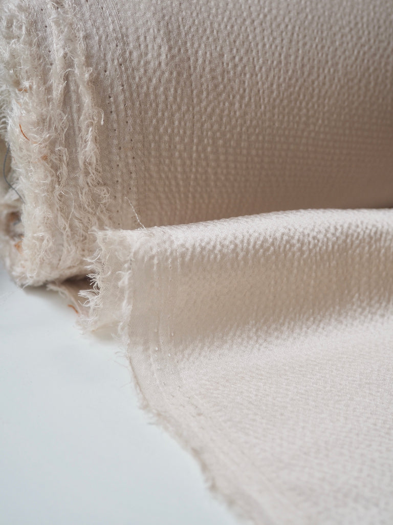 Oat Hammered Silk Satin