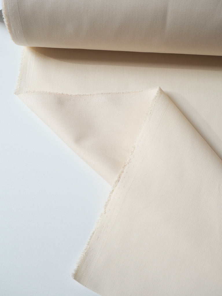 Cream Cotton/Poly Twill