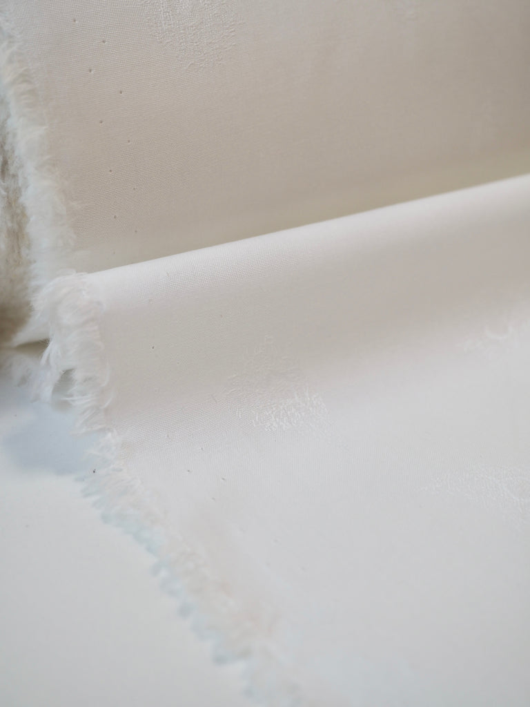 Liberty White Athena Cotton Jacquard