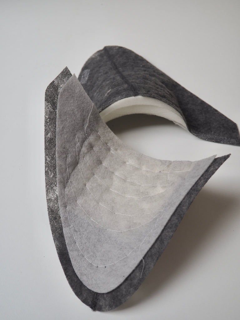 Tailors Thick Grey Shoulder Pads