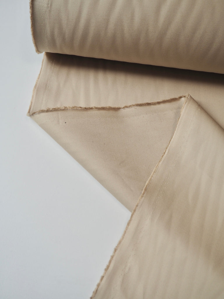 Sand Fine Cotton Twill