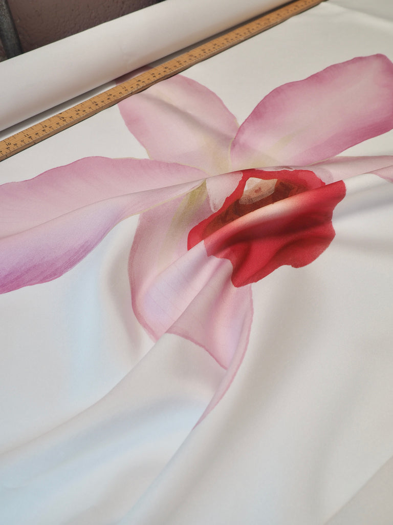 Floral Satin Twill Panels