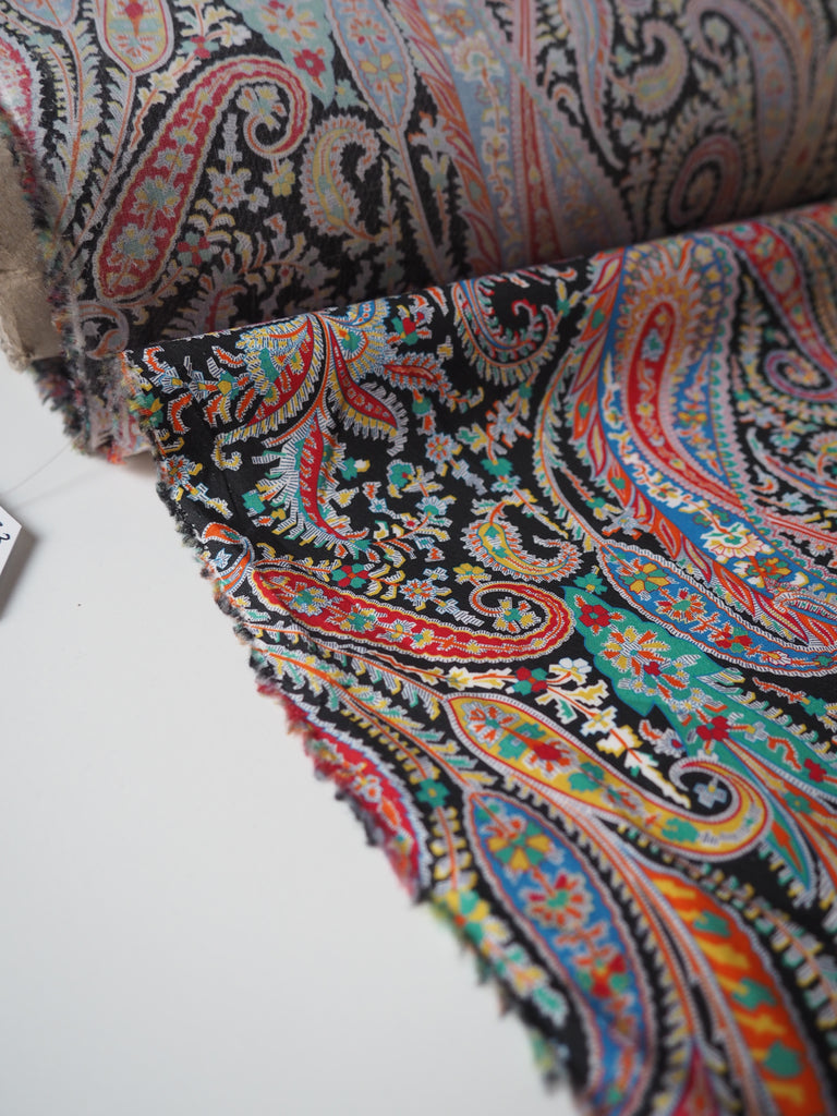 Liberty Rainbow Paisley Cotton Poplin