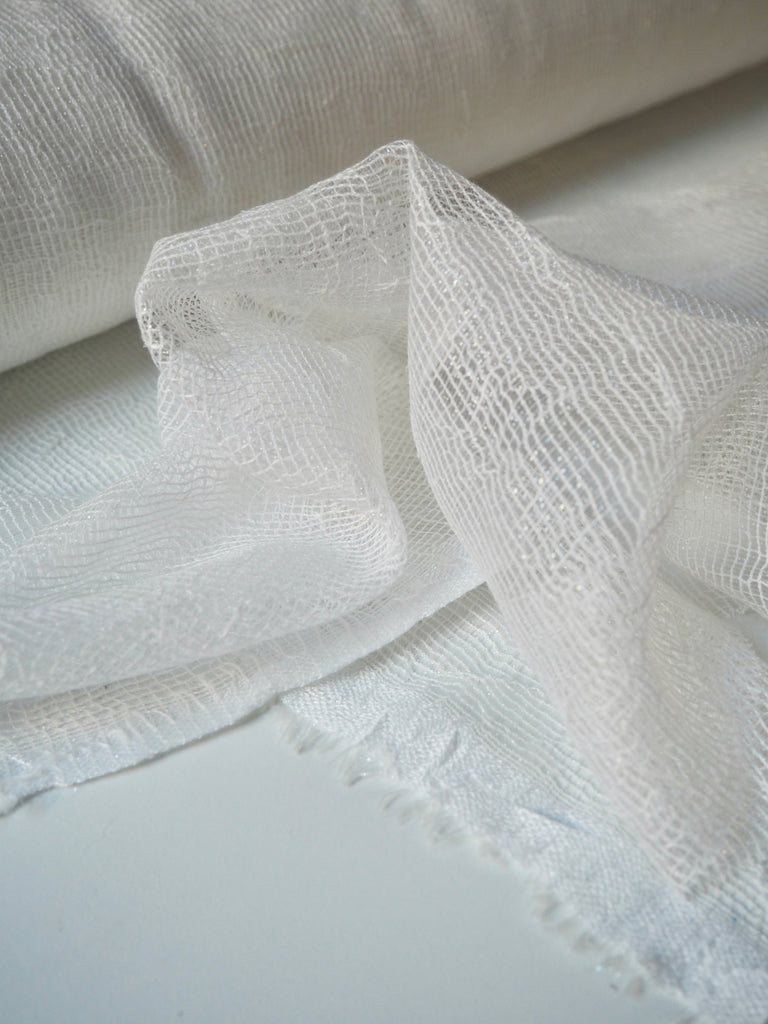 Persephone Iridescent Openweave Lace