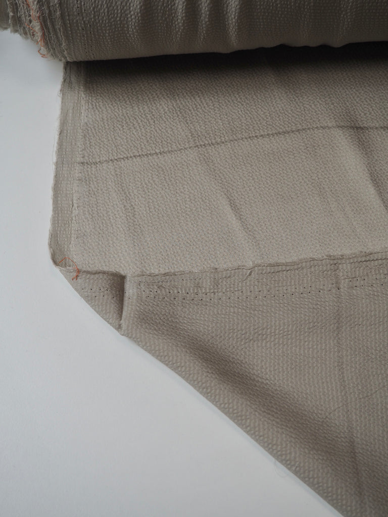 Smoke Hammered Silk Satin