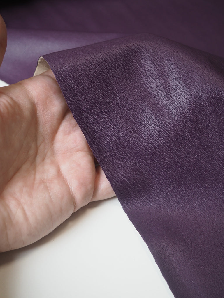 Currant Stretch Pleather