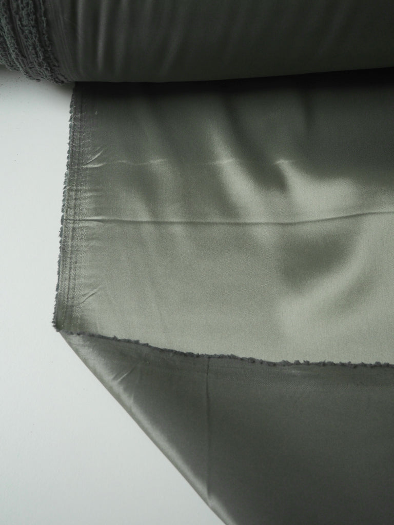 Light Sage Stretch Acetate Satin Twill Lining