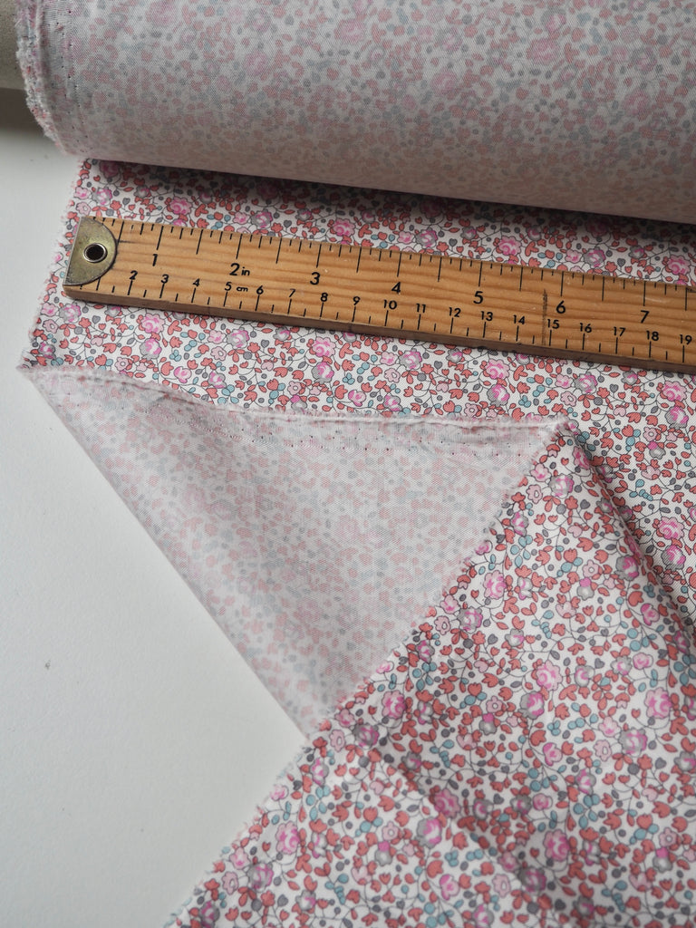 Liberty Pink Ditsy Bloom Cotton Twill