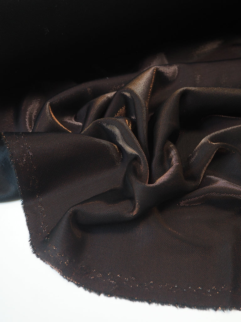 Bronze Metallic Viscose Jersey