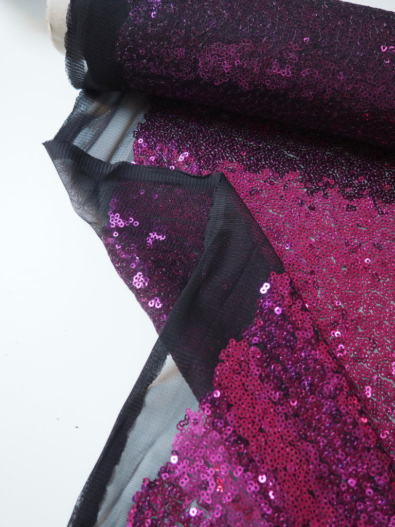 Pink Sequin Tulle